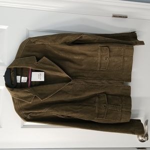 Garnet Hill Front Zip Corduroy Jacket